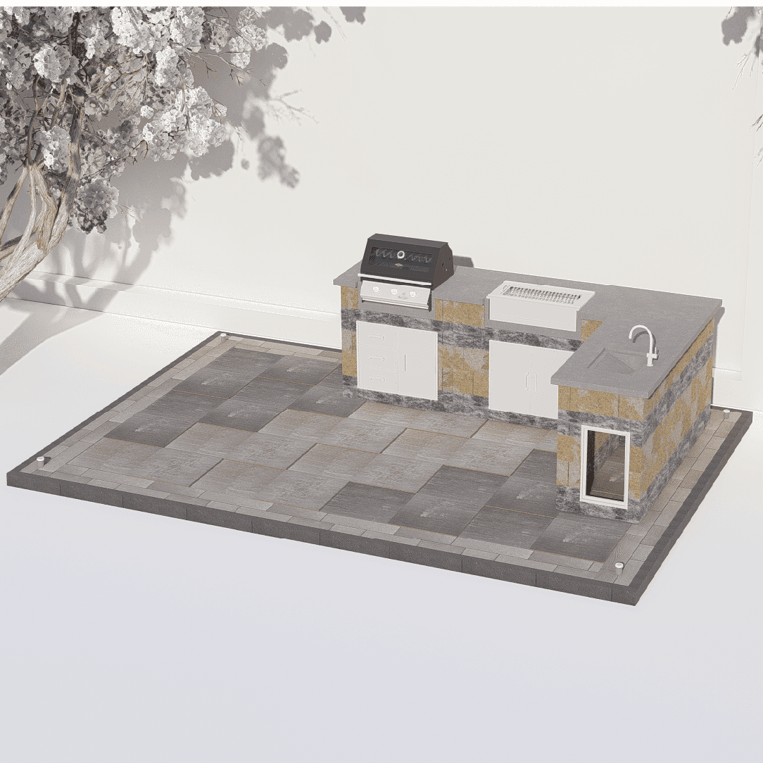 Outdoor Kitchen 4026 - 5.36 x 3.55 m